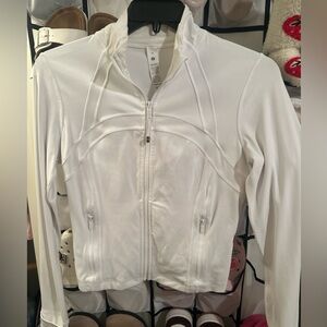 White lululemon jacket